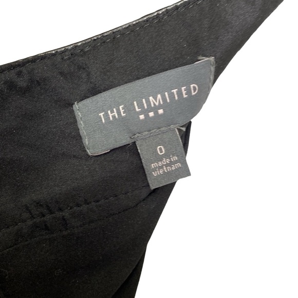 The Limited Houndstooth Faux Leather Trim Skirt - Picture 5 of 6